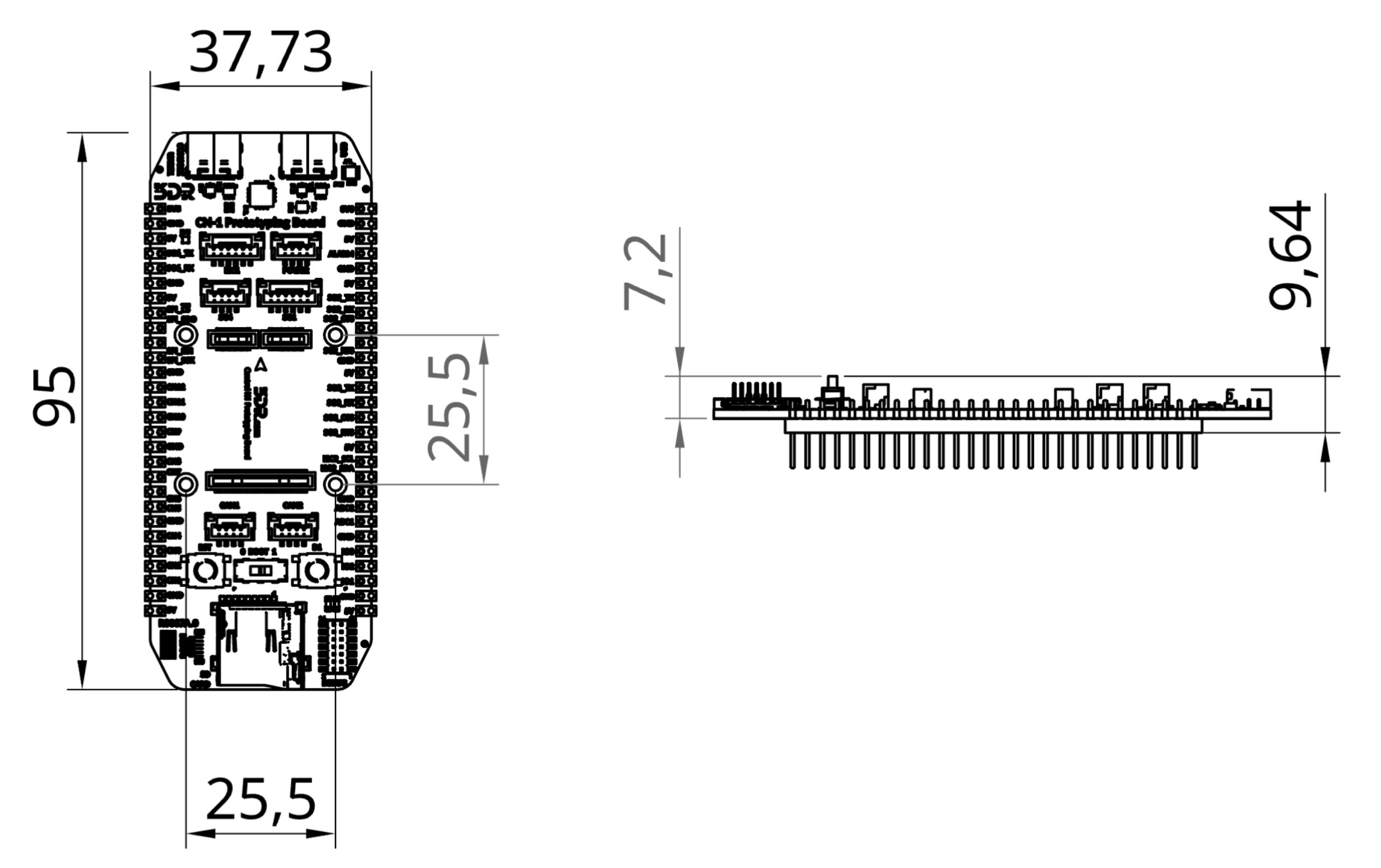 R0037 mechanical drawing