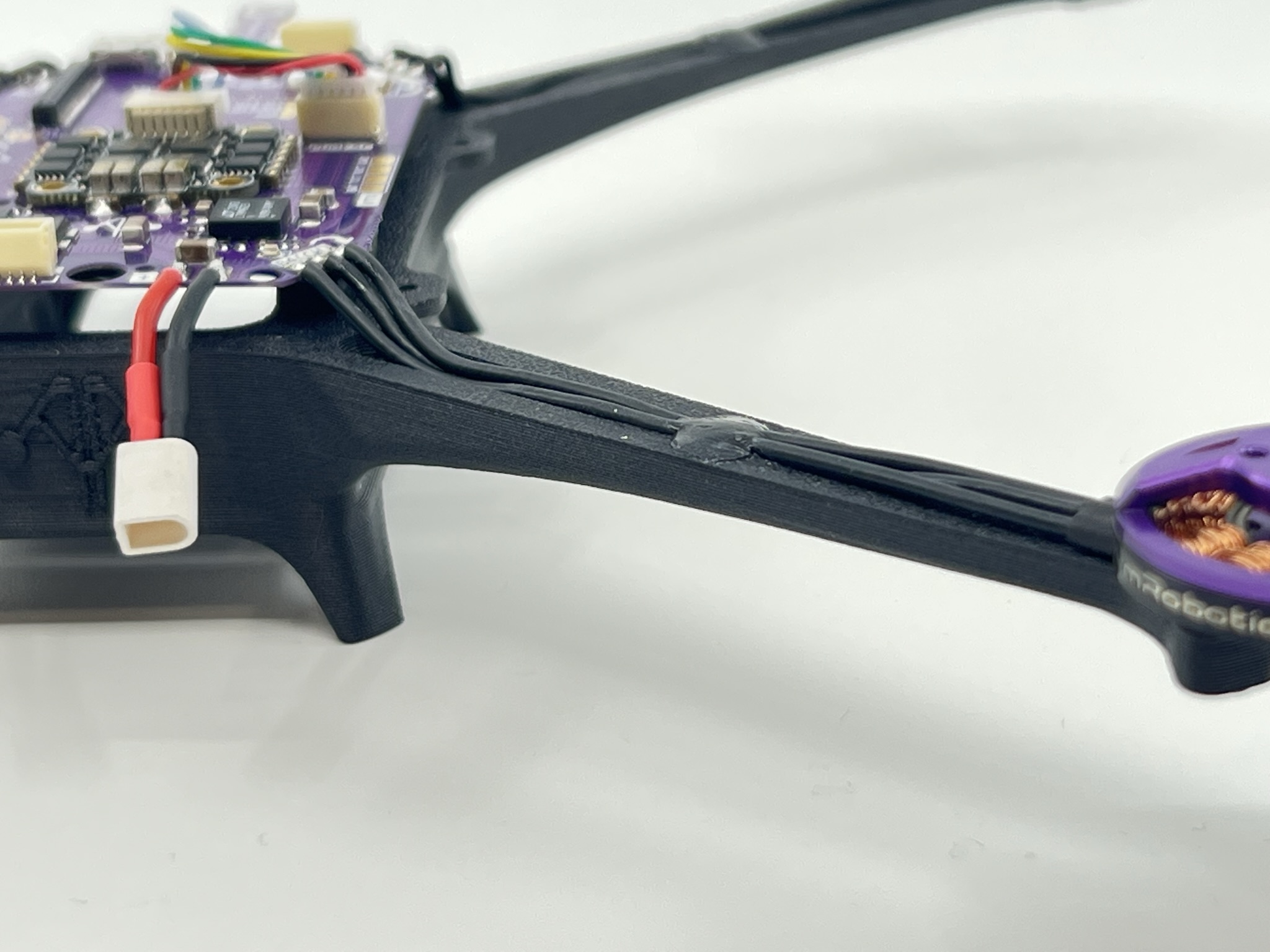 Motor cable management